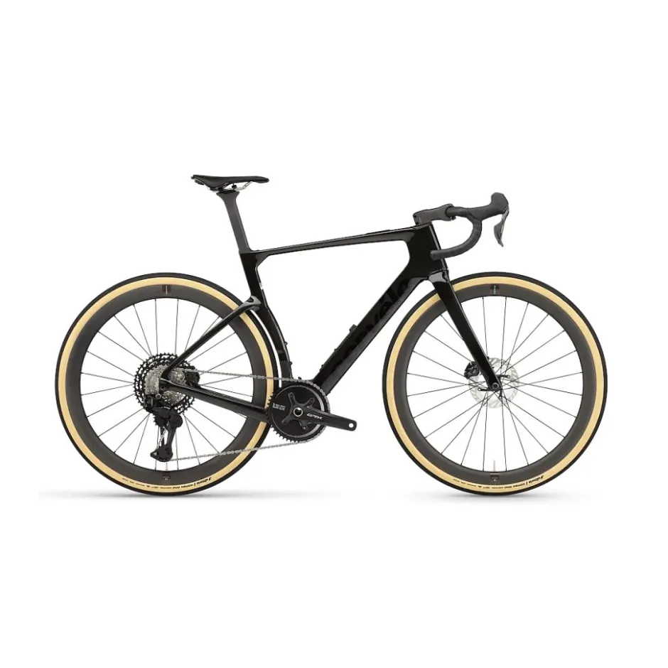 Race Gravelbikes < Cervélo ÁSPERO-5 - GRX RX825 Di2 - Carbon Gravel Bike - 2026 - five black