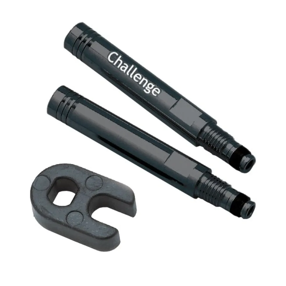 Challenge Valve Extension Presta - black anodized