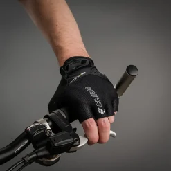 Chiba BioXCell Air Handschoenen met Korte Vingers - zwart