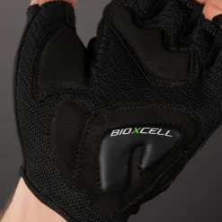 Chiba BioXCell Air Handschoenen met Korte Vingers - zwart