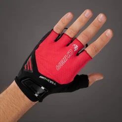 Wielerhandschoenen < Chiba BioXCe Air Handchoenen et Korte Vinger - rood