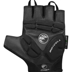 Wielerhandschoenen < Chiba BioXCe Cofort Handchoenen et Korte Vinger - back