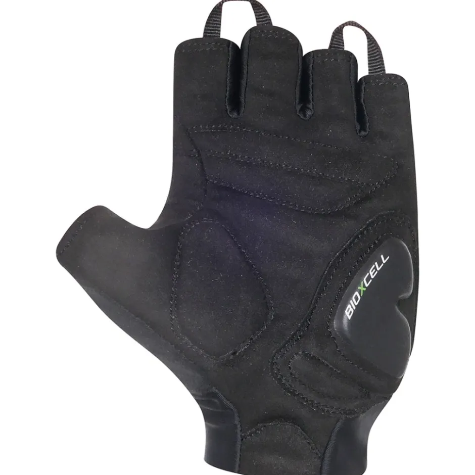 Wielerhandschoenen < Chiba BioXCe Eco Pro Handchoenen et Korte Vinger - zwart