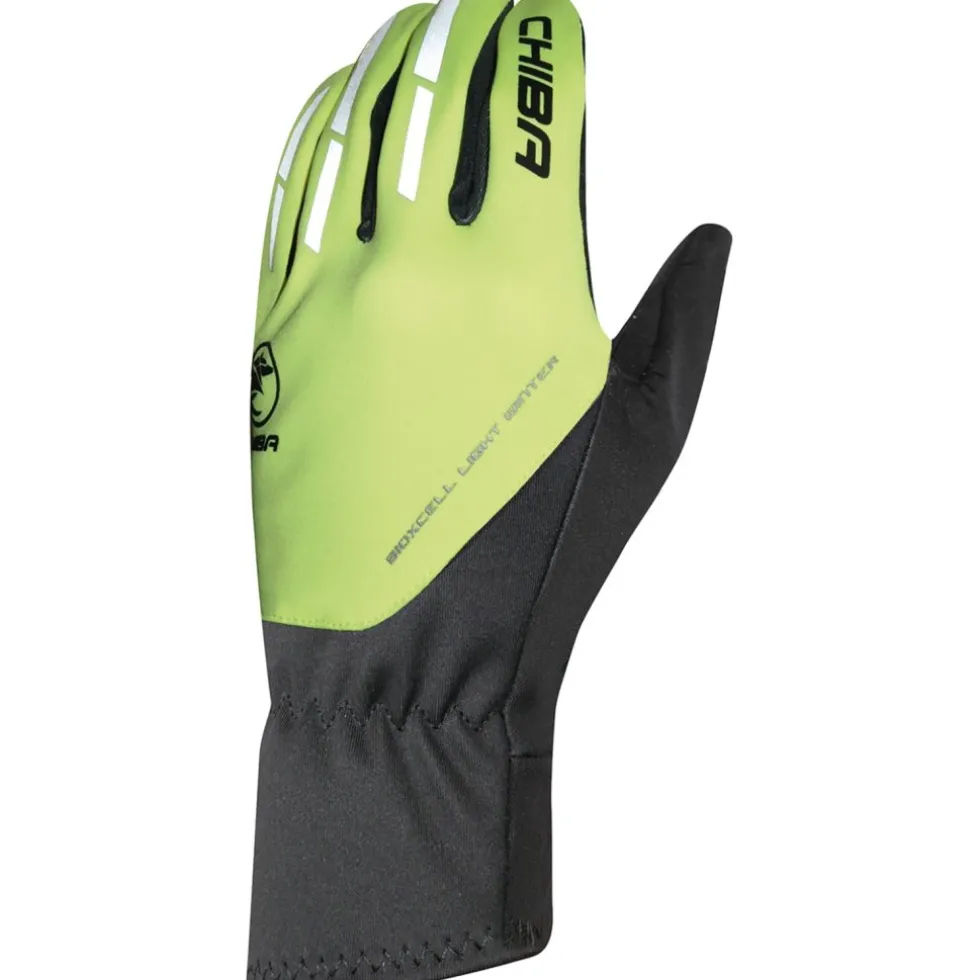 Chiba BioXCell Light Winter Fietshandschoenen - neon geel
