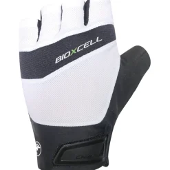 Wielerhandschoenen < Chiba BioXCe Pro Handchoenen et Korte Vinger - wit