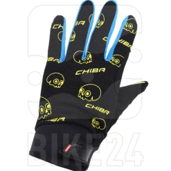 Handschoenen Kinderen < Chiba Bone Fiethandchoenen Kinderen - chwarz/oceano