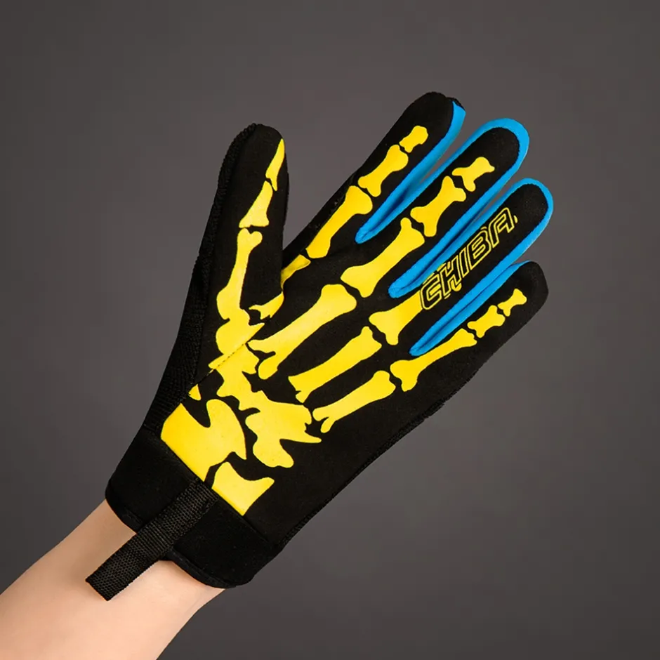 Handschoenen Kinderen < Chiba Bone Fiethandchoenen Kinderen - chwarz/oceano