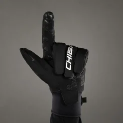 Chiba Classic Fietshandschoenen - zwart/zilver