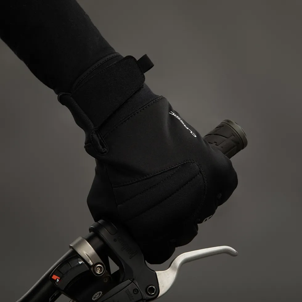 Chiba Classic Fietshandschoenen - zwart/zilver