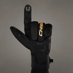 Winterhandschoenen < Chiba Cassic Fietshandschoenen - zwart/goud