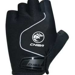 Chiba Cool Air Handschoenen met Korte Vingers - zwart