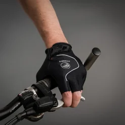 Chiba Cool Air Handschoenen met Korte Vingers - zwart