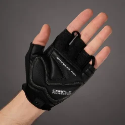 Chiba Cool Air Handschoenen met Korte Vingers - zwart