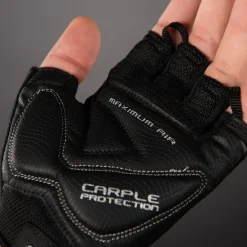 Chiba Cool Air Handschoenen met Korte Vingers - zwart