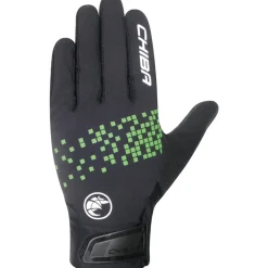 Handschoenen Kinderen < Chiba Downhill Fiethandchoenen Kinderen - zwart/groen