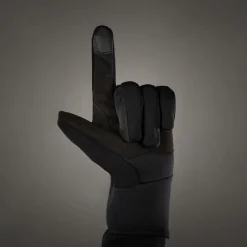Winterhandschoenen < Chiba Poarfeece Titan Fiethandchoenen et Becherhoe - zwart