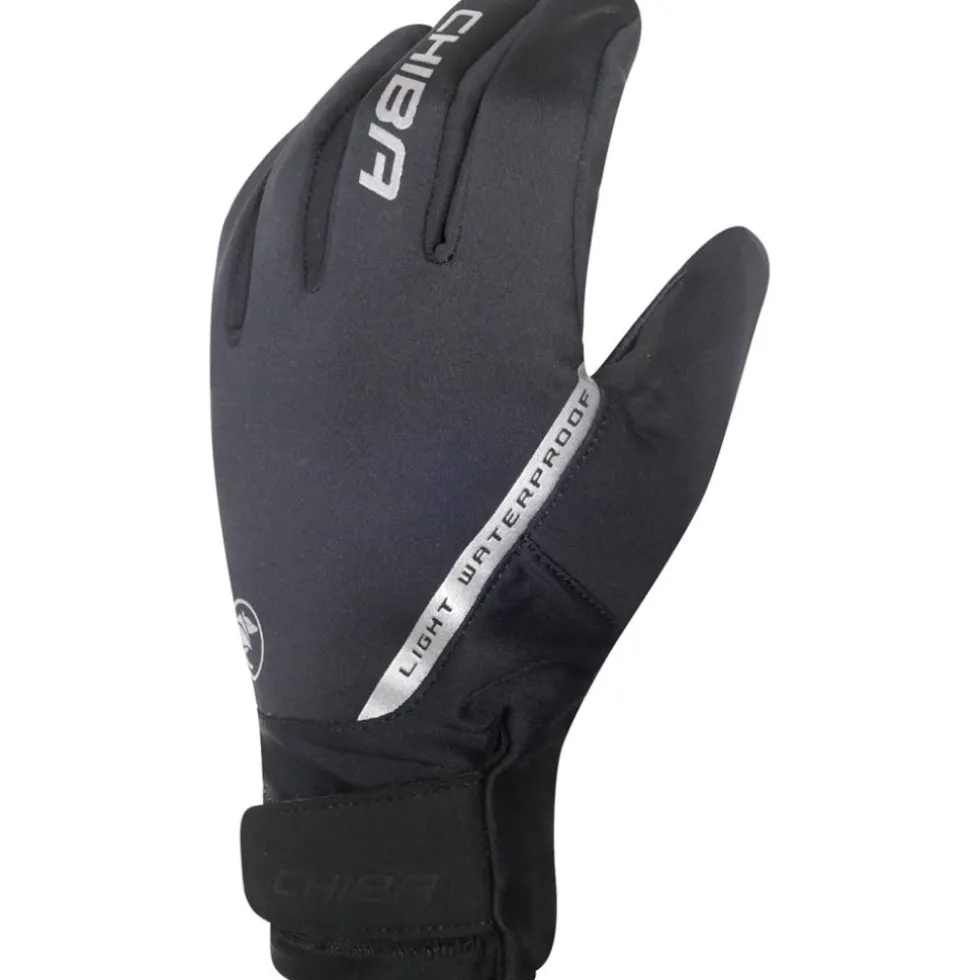 Chiba Softshell Waterproof Fietshandschoenen - zwart
