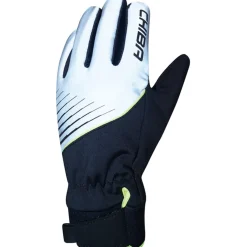 Chiba Waterproof Fietshandschoenen Kinderen - silver reflective/black