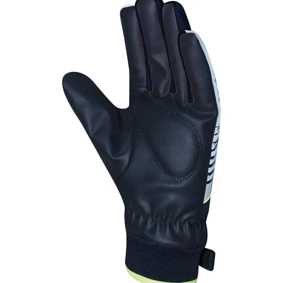 Chiba Waterproof Fietshandschoenen Kinderen - silver reflective/black