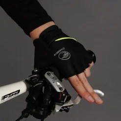 Chiba Youth Handschoenen met Korte Vingers Kinderen - zwart
