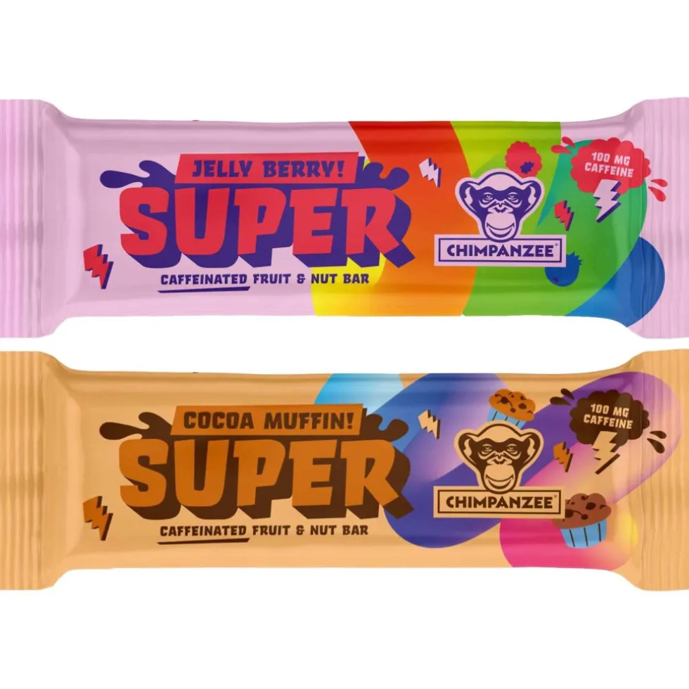 Chimpanzee Super Bar - Energiereep met Cafeïne - 55g