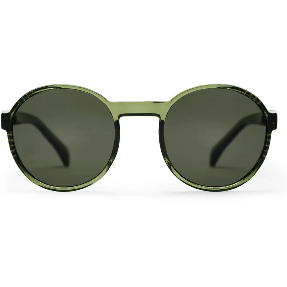 CHPO Rille Zonnebrillen - Forest Green / Green