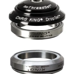 Chris King DropSet 6 Balhoofd - 1 1/8 Inch - IS41/28.6 | IS41/30 - zwart