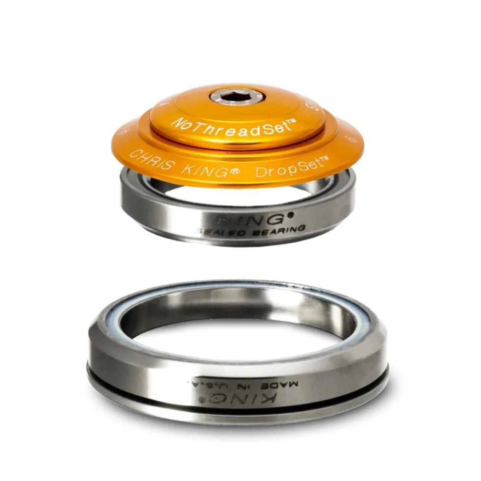 Chris King DropSet 5 Tapered Balhoofd - IS42/28.6 | IS52/40 - verschillende kleuren