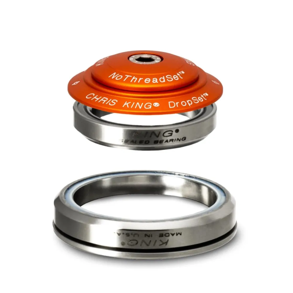 Chris King DropSet 5 Tapered Balhoofd - IS42/28.6 | IS52/40 - verschillende kleuren