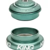 Chris King InSet i7 Grip Lock Mixed Tapered Balhoofd - ZS44/28.6 | EC44/40 - matte jade