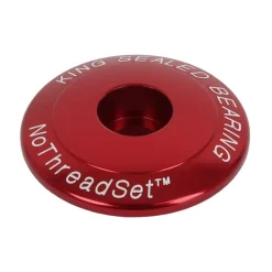 Balhoofdsets < Chris King NoThreadSet Ahead-Kap - 1 1/8" - Classic Logo Print - verschillende kleuren