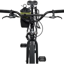CHROME Doubletrack Feed Bag for Bar, Stem, Belt - olive branch