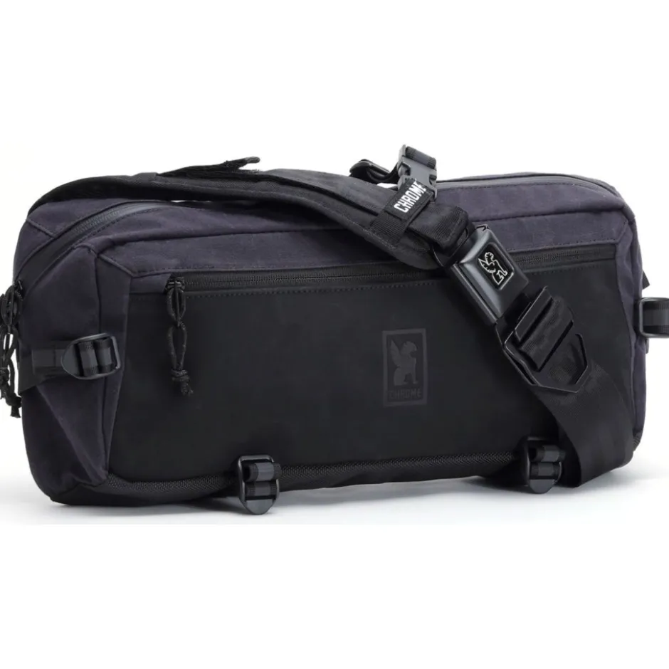 Messenger Bags En Schoudertassen < CHROME Industries CHROME Kadet Schoudertas - 9L - Black Canvas Leather