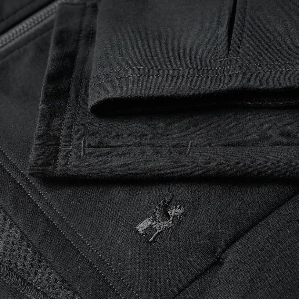 CHROME Merino Wool Cobra 3.0 Hoodie Heren - zwart