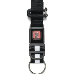 CHROME Mini Buckle Sleutelhanger - Zwart / Zwart