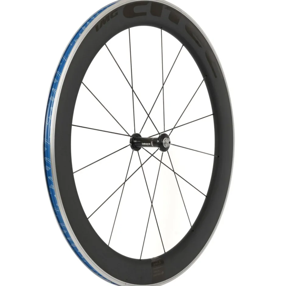 Wielen < CITEC 8000 CX / 63 Ultra Voorwiel - 28" | Clincher - QR - zwart
