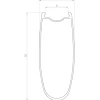 CITEC 8000 CX / 80Ultra DB Wielset - 28" | Clincher | Centerlock - 12x100mm | 12x142mm - XDR | zwart/wit