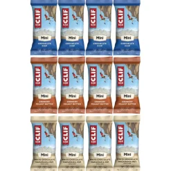 Outdoor Maaltijden < Clif Bar Minis - Gemixte Doos - Koolhydraat Proteïne Reep - 12x28g