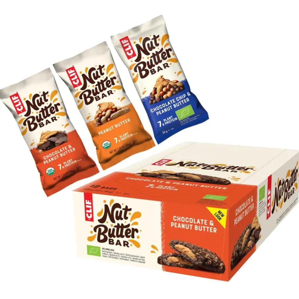Clif BIO Nut Butter Bar - Koolhydraatrijke notenrepen - 12x50g