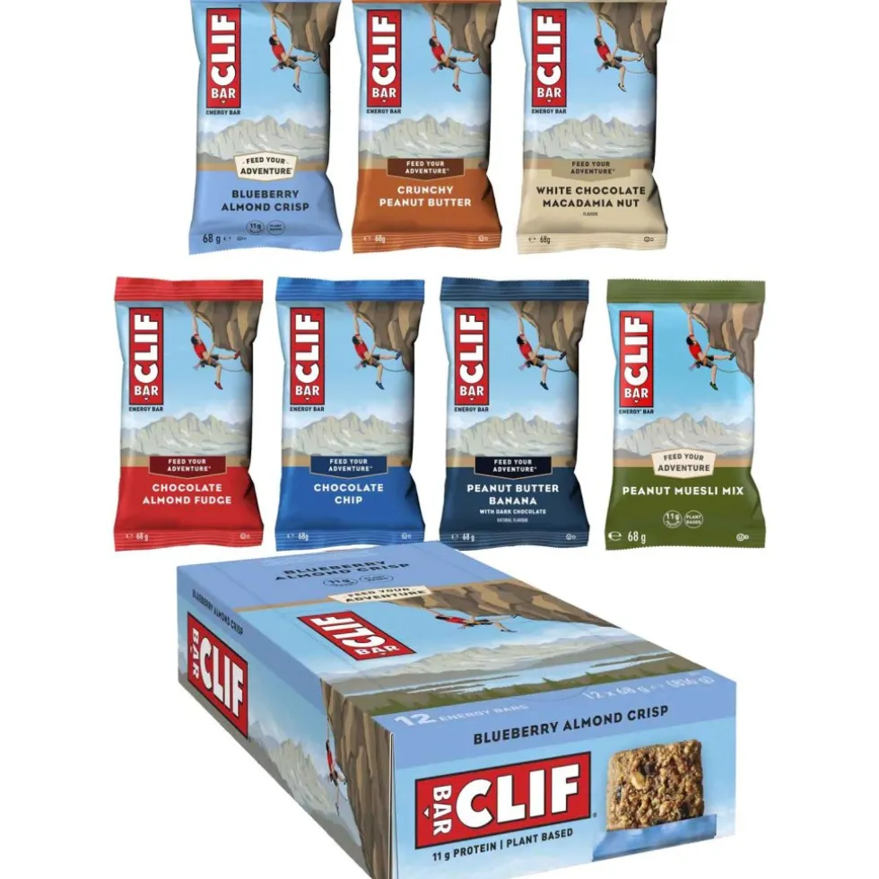 Clif Bar The Original Energy Bar - Koolhydraat-proteïne-reep - 12x68g