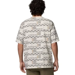 Columbia CSC Heavyweight Printed T-Shirt Heren - Dark Stone/Horizons