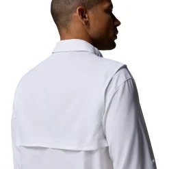 T-Shirts & Tops < Columbia Siver Ridge Utiity II Overhed et ange ouwen Heren - White