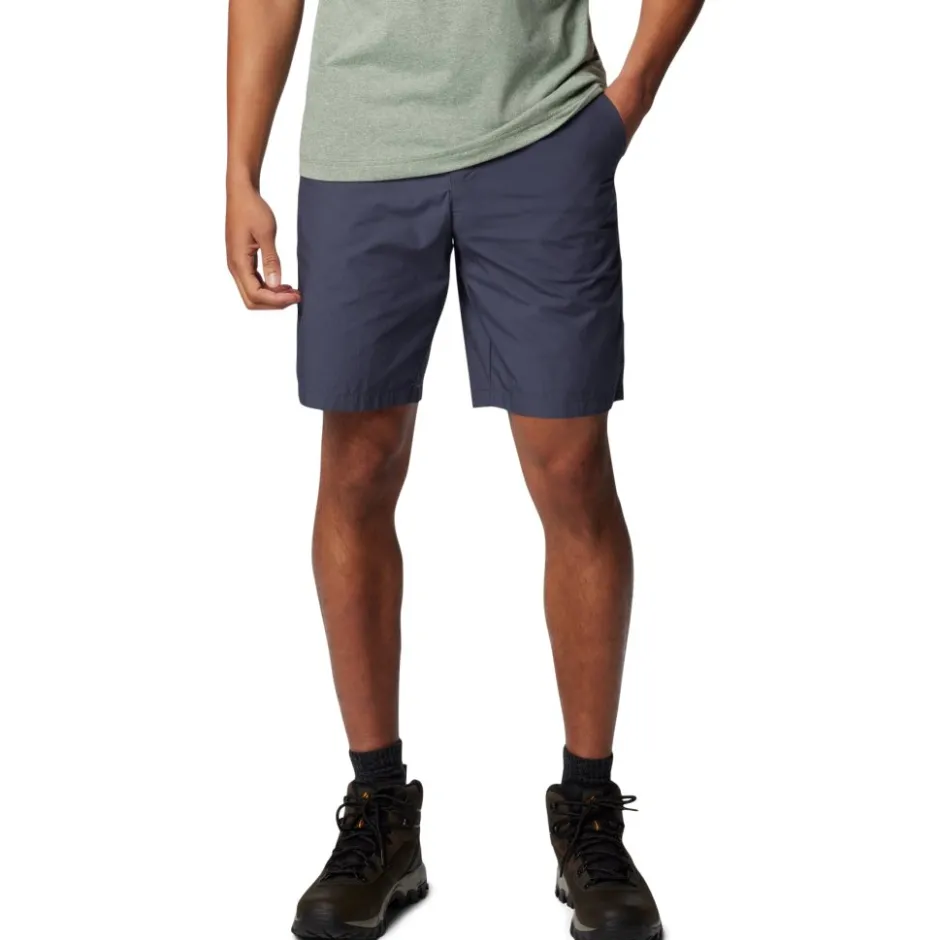 Broeken & Rokken < Columbia Washed Out Shorts Heren - India Ink - Lengte 10''