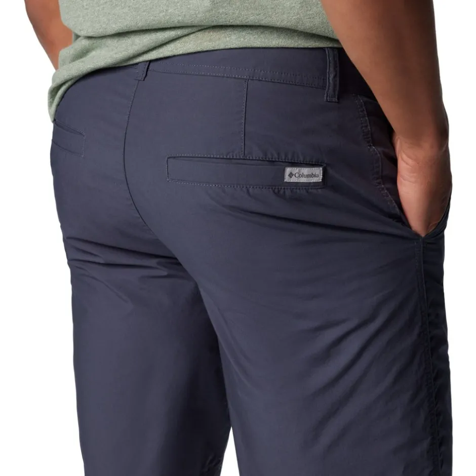 Broeken & Rokken < Columbia Washed Out Shorts Heren - India Ink - Lengte 10''