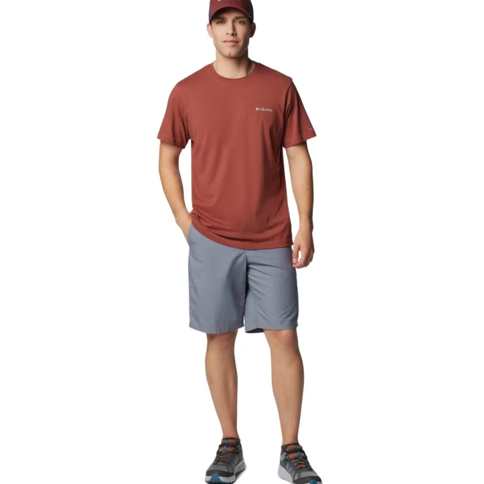 Columbia Washed Out Shorts Heren - Grey Ash - Lengte 10''