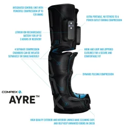Spierstimulatie & Massage < Compex Ayre™ Compressielaarzen