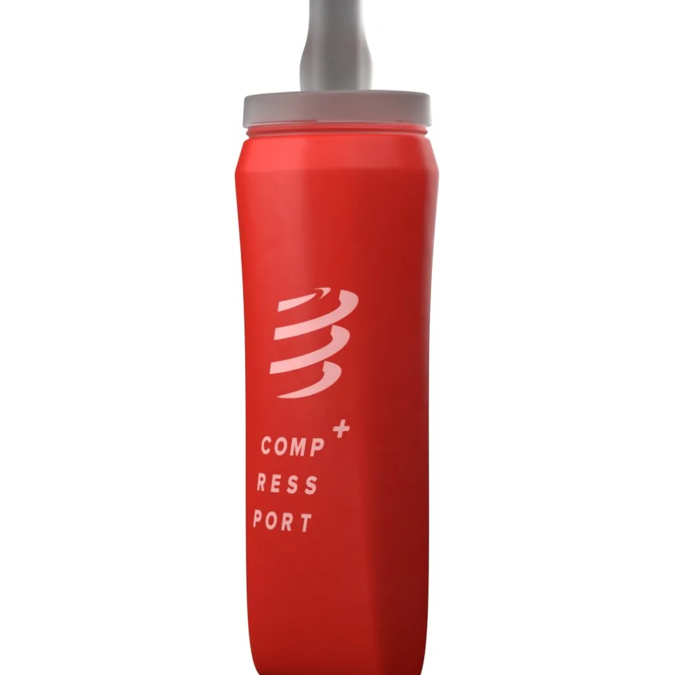 Compressport ErgoFlask 500ml Handheld Drinkfles - rood