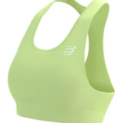 Compressport FeelFree Seamless BH-Top Dames - shadow lime