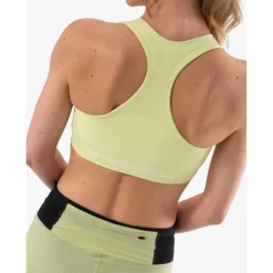 Compressport FeelFree Seamless BH-Top Dames - shadow lime