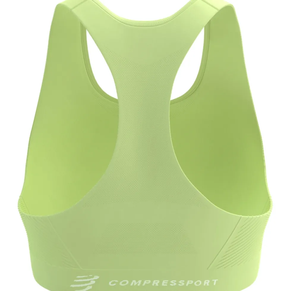 Compressport FeelFree Seamless BH-Top Dames - shadow lime